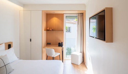 Habitación Confort doble, vistas al jardín