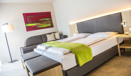 Habitación doble, vistas al jardín