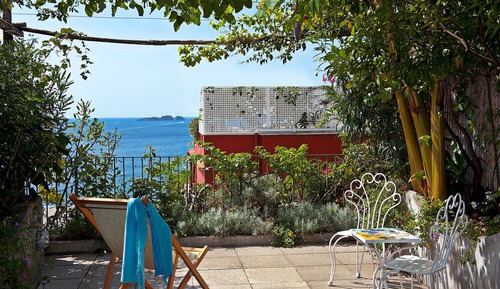 Habitación estándar doble, vistas parciales al mar