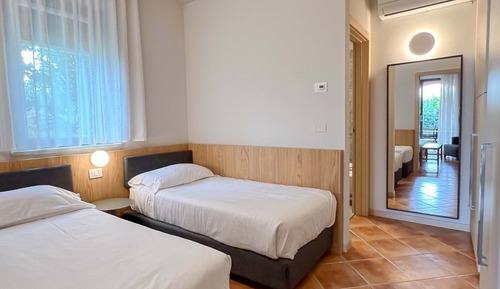 Apartamento familiar, 2 habitaciones, vistas al lago