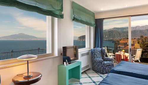Suite, balcón, vistas al mar