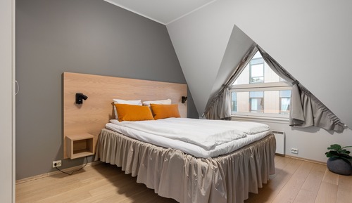 Apartamento Deluxe, 1 habitación, bañera, vistas a la ciudad