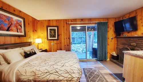 Habitación estándar, chimenea, vistas al río