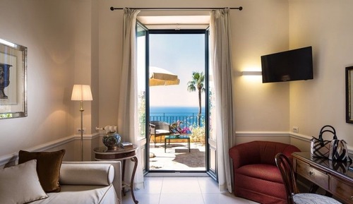 Suite junior, terraza