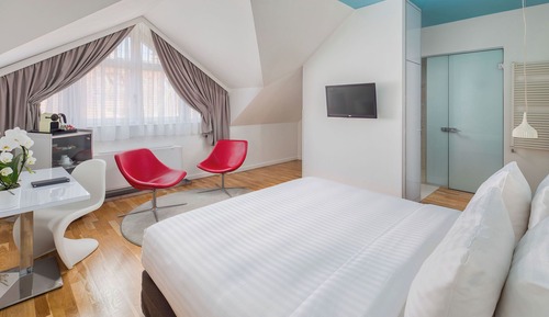 Habitación con 1 cama doble o 2 individuales
