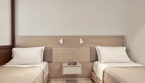 Habitación familiar, vistas al jardín