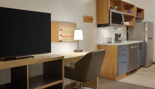 Suite estudio, 1 cama de matrimonio, accesible para personas con discapacidad