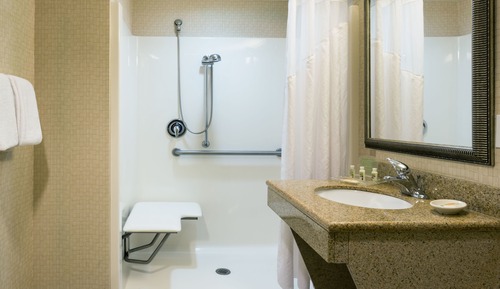 Suite, 1 habitación, ducha adaptada (Mobility, Roll-In Shower)