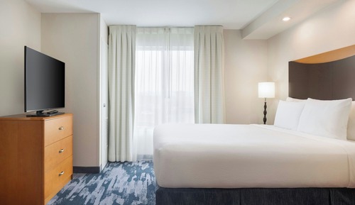 Suite, 1 cama de matrimonio grande con sofá cama (Hearing Accessible)