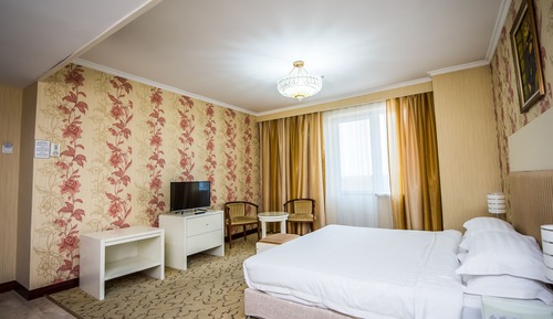 Suite junior, 1 cama de matrimonio grande, balcón