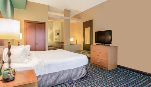 Estudio, 1 cama de matrimonio grande con sofá cama (Hearing Accessible)