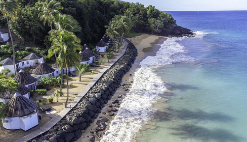 Bungalow romántico, frente a la playa