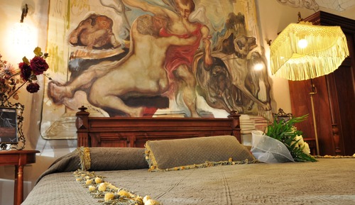 Suite Gallery, 1 cama de matrimonio grande con sofá cama, bañera de hidromasaje (45 m²)