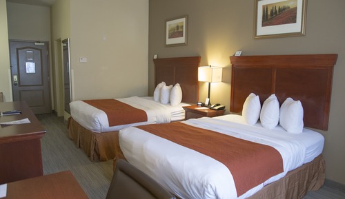 Habitación estándar, 2 camas de matrimonio, no fumadores