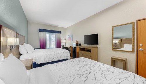 Habitación estándar, 2 camas de matrimonio, accesible para personas con discapacidad, no fumadores