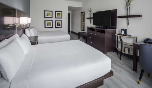 Habitación, 2 camas de matrimonio