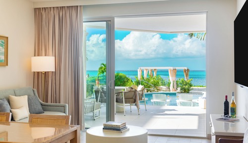 Suite junior, 1 habitación, acceso a la piscina, frente a la playa