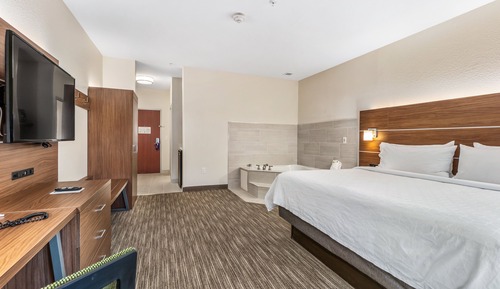 Habitación estándar, 1 cama de matrimonio grande, bañera de hidromasaje
