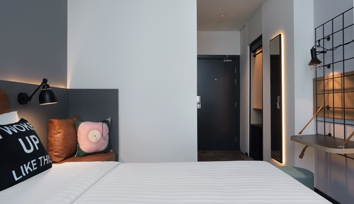Habitación, 1 cama de matrimonio, no fumadores, vistas a la ciudad (City View)