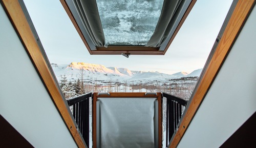Habitación Deluxe, 1 cama doble, balcón, vistas a la montaña