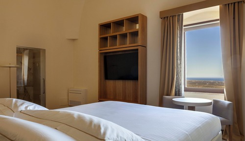 Habitación Deluxe doble, balcón, vistas al mar