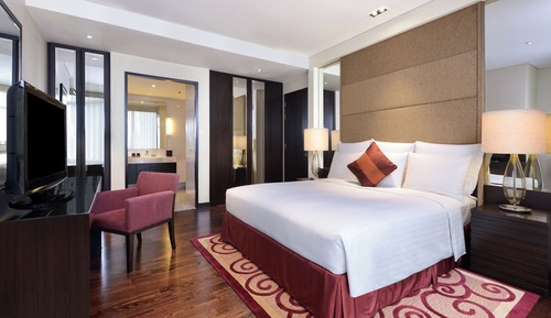 Suite Deluxe, 3 habitaciones, no fumadores, vistas a la ciudad