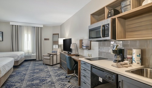 Suite estudio, 2 camas de matrimonio