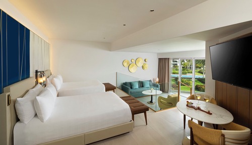 Caribbean Suite Camas Dobles y Sofá Cama
