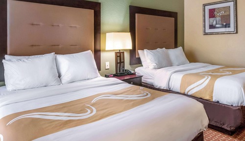 Habitación estándar, 2 camas de matrimonio, accesible para personas con discapacidad, no fumadores