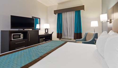 Habitación estándar, 1 cama de matrimonio grande, accesible para personas con discapacidad, bañera