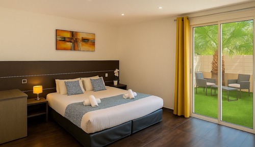 Suite junior, terraza