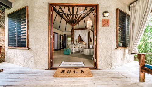 Bungalow, vistas al mar