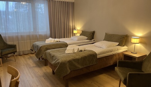 Habitación con 2 camas individuales