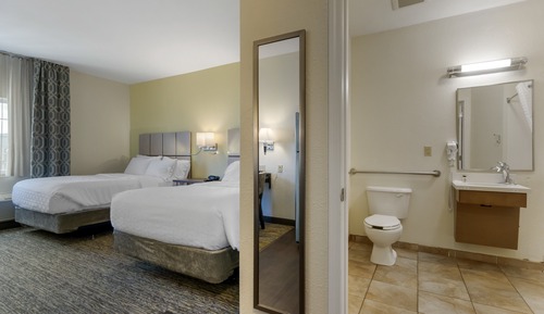 Suite estudio, 2 camas dobles