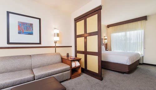 Habitación estándar, 1 cama de matrimonio grande con sofá cama