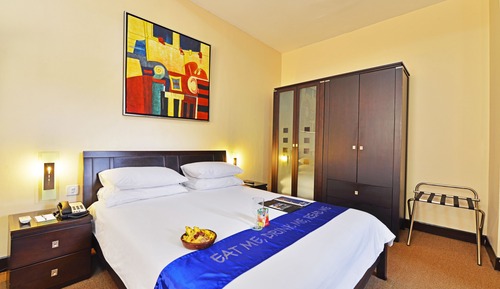 Habitación, 1 cama de matrimonio, no fumadores, vistas al jardín (Balcony)