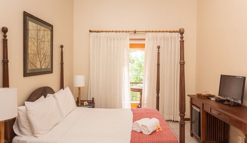 Habitación doble, balcón, vistas al jardín
