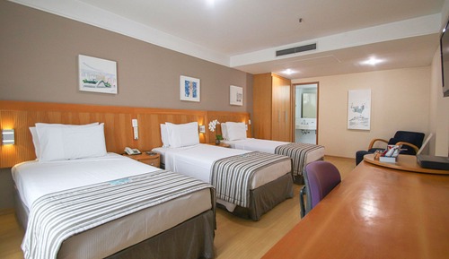 Habitación superior, 3 camas individuales