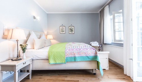 Habitación doble, vistas al jardín