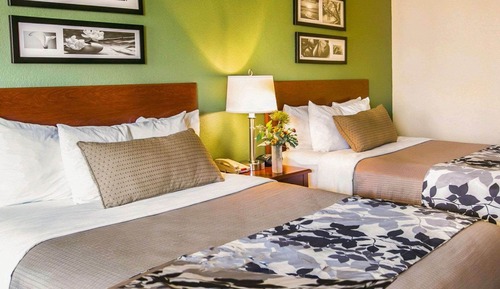 Habitación, 2 camas de matrimonio, accesible para personas con discapacidad, no fumadores
