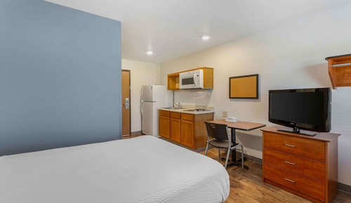 Estudio estándar, 1 cama doble, no fumadores, frigorífico y microondas