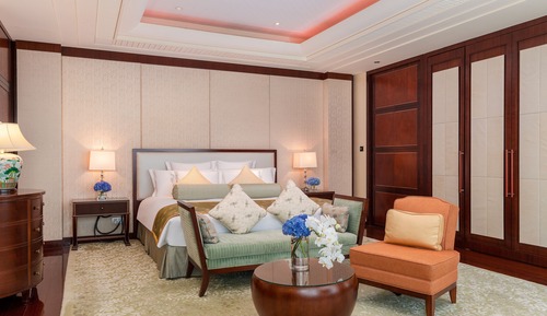 Suite estudio presidencial, 1 cama de matrimonio grande, balcón
