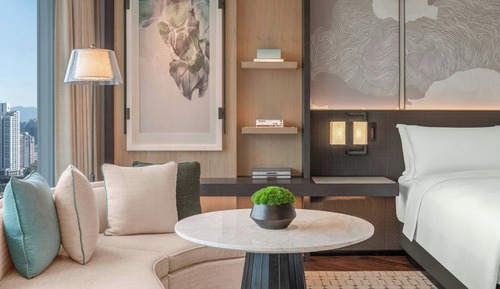 Habitación de diseño, 1 cama de matrimonio grande
