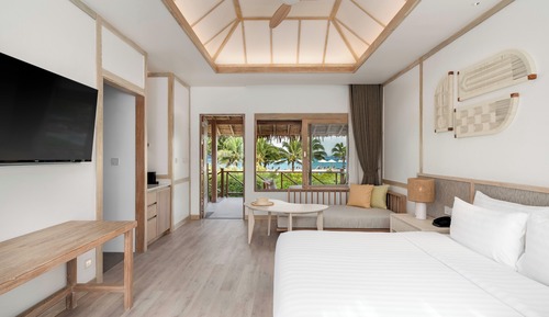 Villa Deluxe, 1 cama de matrimonio grande, vistas al mar