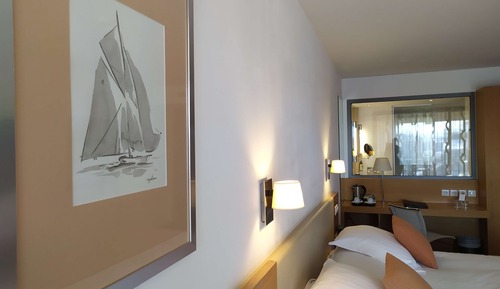 Habitación Deluxe, 1 cama de matrimonio, no fumadores, vistas al mar