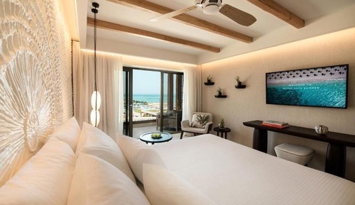 Habitación doble superior, vistas al mar, frente a la playa