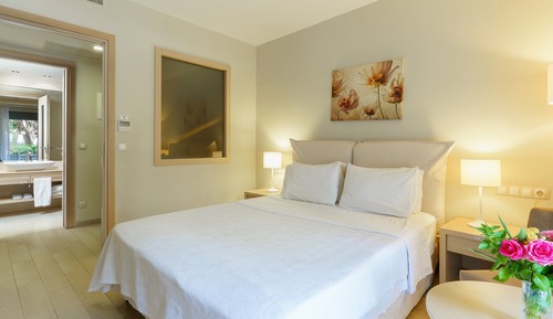 Habitación familiar, 2 habitaciones, vistas al jardín