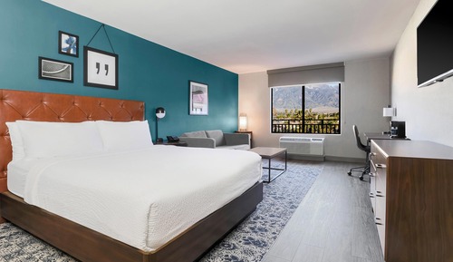 Habitación Deluxe, 1 cama de matrimonio grande con sofá cama