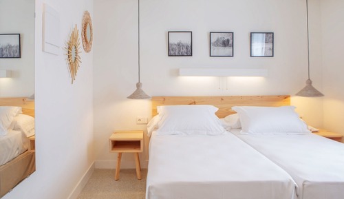 Habitación doble de uso individual