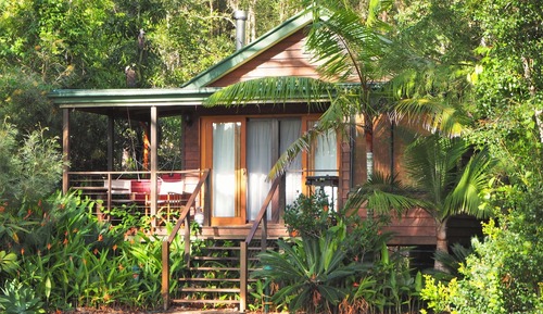 Casa de campo, 1 cama de matrimonio, vistas al lago
